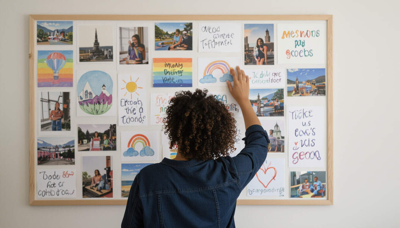 Discover how making a personal vision board can drive self-improvement and entrepreneurial achievements. This practical guide outlines steps to visualize goals, build motivation, and align actions with aspirations, making it an essential tool for ambitious individuals.